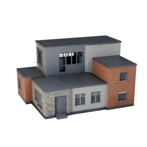 Modular Apartment Kit 3D Model for Unity - Game Asset