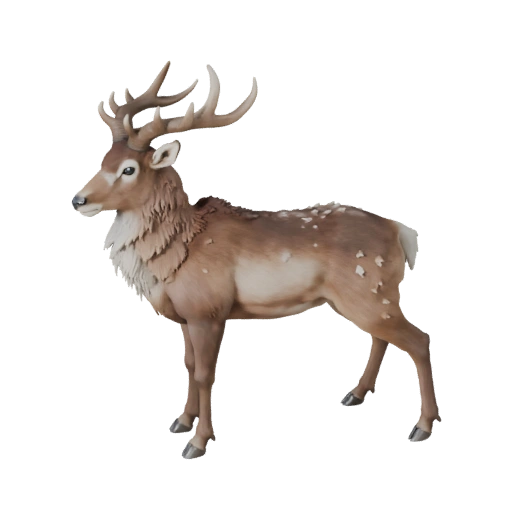 Antílope Modelo 3D para Unity - Asset Pronto para Jogo, FBX | Livre de Royalties