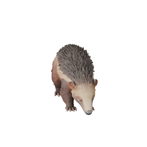 High Poly Anteater 3D Model - Detailed STL Asset for Printing