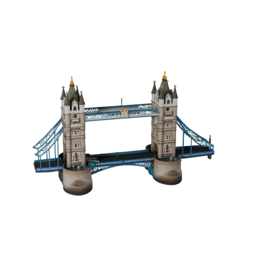Tower Bridge 3D Model - Realistic Archviz Asset for Architecture