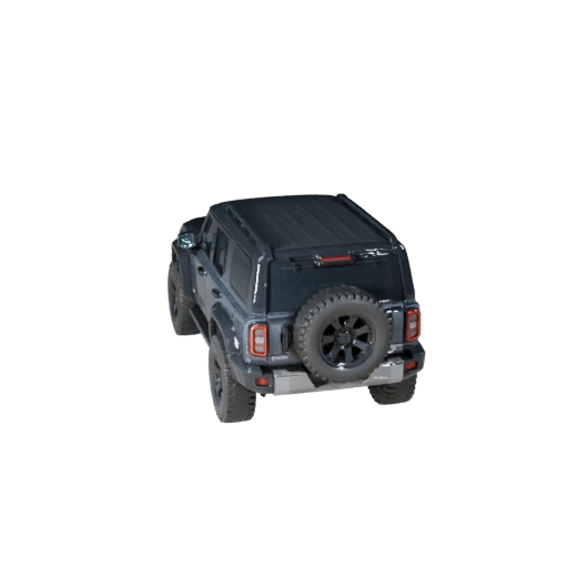 Crossover Suv 3D Model for Blender & Games - PBR Asset