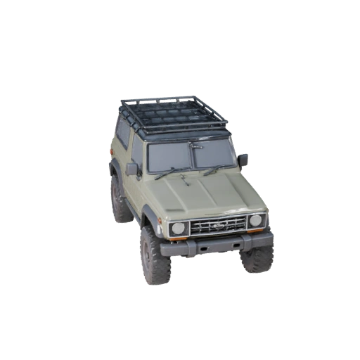 Vintage Off-Road SUV 3D Model for Blender - Render Ready