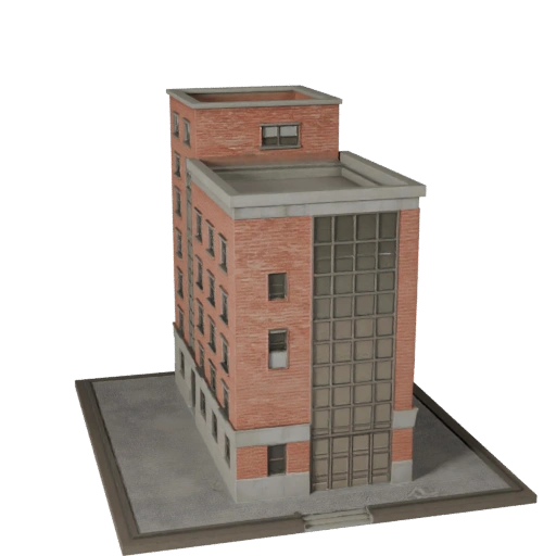 Beach House 3D Model for Unity - Game Asset for Architecture