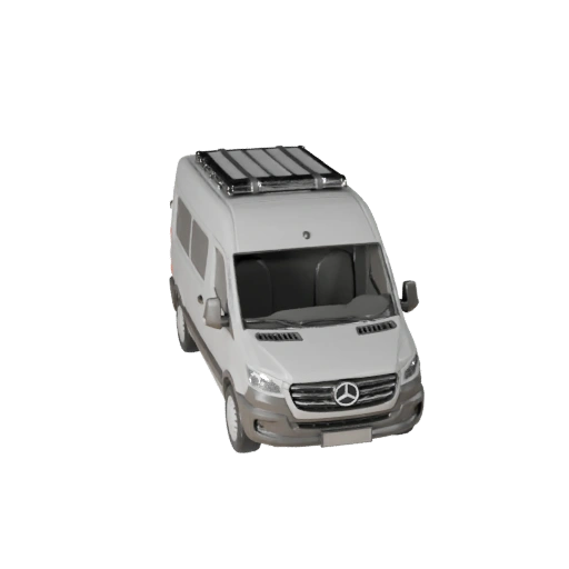 Modelo STL Autocaravana Imprimível - Exibição Colecionável