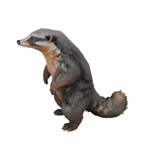 Realistic Anteater 3D Model - Rigged PBR Asset for Games | PBR