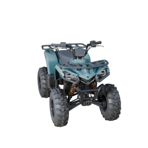 Modelo 3D de Quadriciclo ATV para Blender - Asset Pronto para Renderização