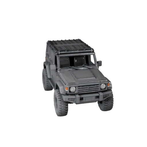 Modelo 3D Imprimível de SUV Off Road STL para Colecionáveis e