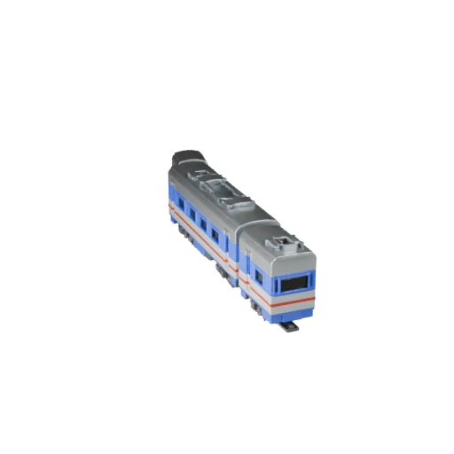 Druckbarer Hochgeschwindigkeitszug STL 3D-Modell - Display