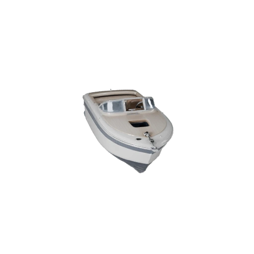 Printable Vintage Speedboat STL 3D Model for Collectibles