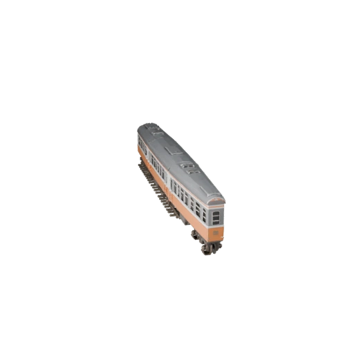 Passenger Train 3D Model for Blender - Render Ready Asset