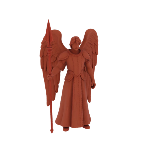 Fantasy Angel Guardian Miniature STL - Standing