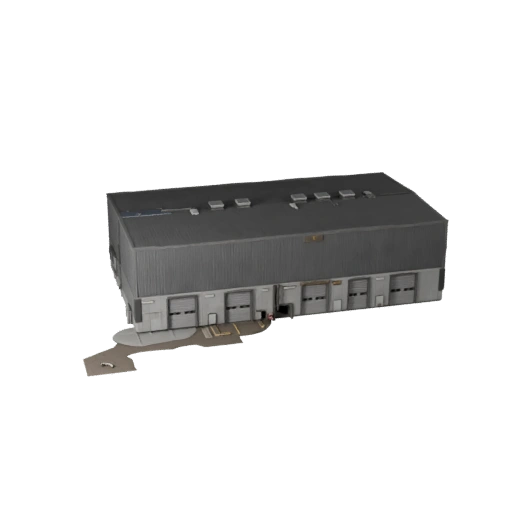 Shipyard Warehouse 3D Model for Unreal - Realtime Asset