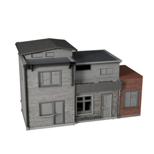 Kit Modulare High Poly Casa 3D per Archviz per Architettura