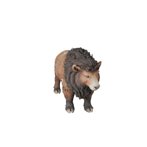 Modèle 3D de Bison pour Unity - Asset prêt pour le jeu, FBX | Libre de droits