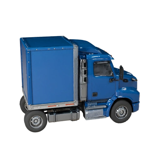 High Poly Semi Truck 3D Model for Studio Renders - PBR
