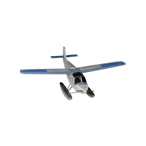 Wasserflugzeug 3D Modell für Unreal Engine - Spielbereites Asset
