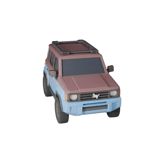 Modelo 3D de SUV de Aventura Alto Poligonagem para Renderizações de Estúdio (Legacy)