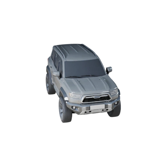 Modelo 3D de SUV Futurista para Blender - PBR Realista