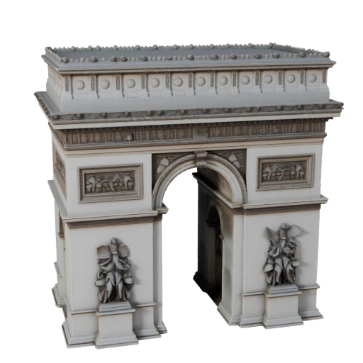 Arc de Triomphe 3D Model for Unreal - Realtime Asset