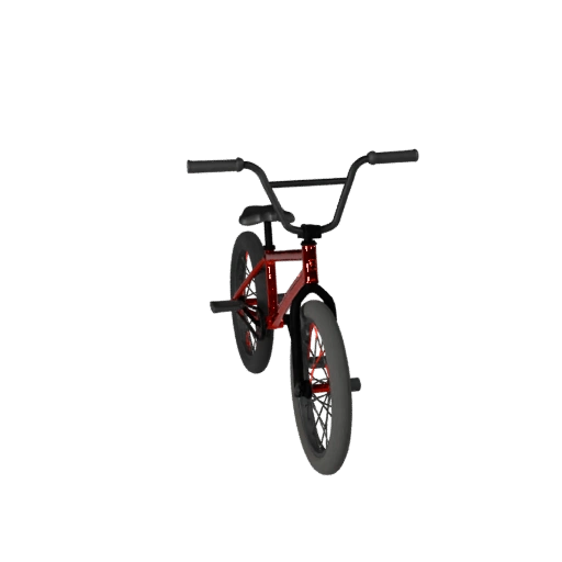 Bmx Bike 3D Model for Unreal Engine - Game Ready Asset