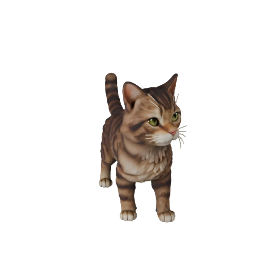 Cat 3D Model for Unity - Game Ready Asset, FBX | Royalty-Free