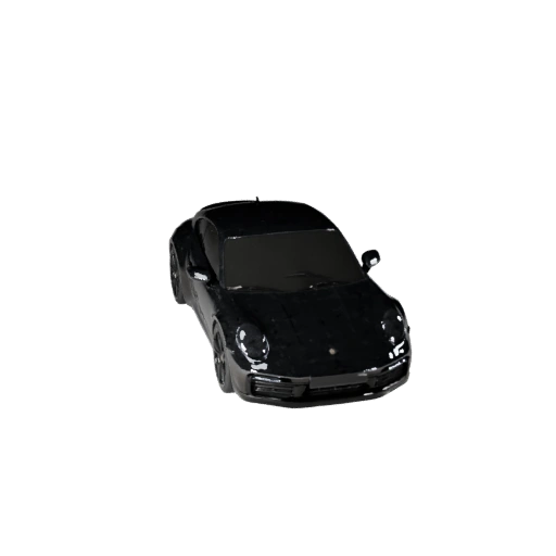 Porsche Inspired Sports Car 3D Model for Blender & Games
