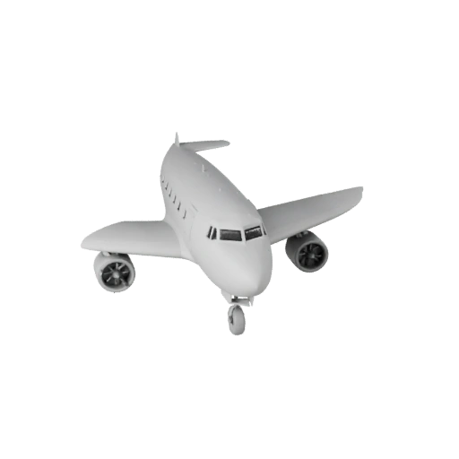 Printable WWII Cargo Plane STL 3D Model for Collectibles