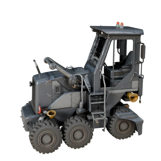 Modello 3D Dumper per Blender - Asset Pronto per il Rendering