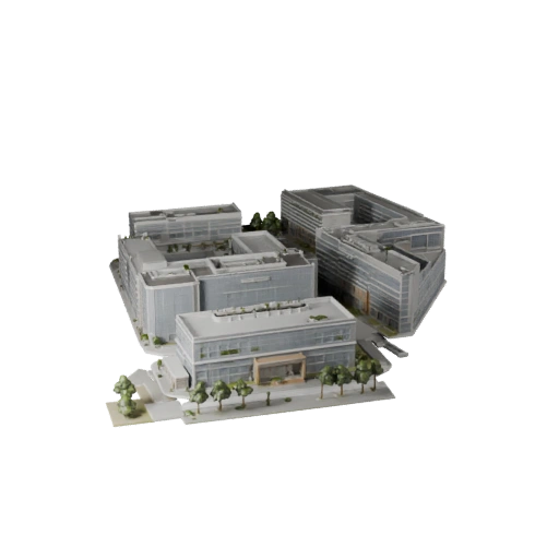 Tech Campus Office 3D Model for Unity - Game Asset