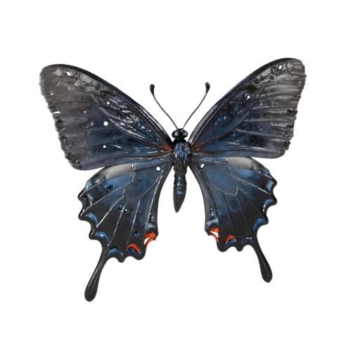 Swallowtail Butterfly 3D Model for Unity - Game Ready Asset, FBX