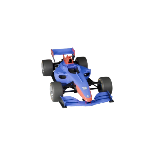 Hohe Poly Formel-Rennwagen 3D-Modell für Studio-Renderings - PBR (Legacy)