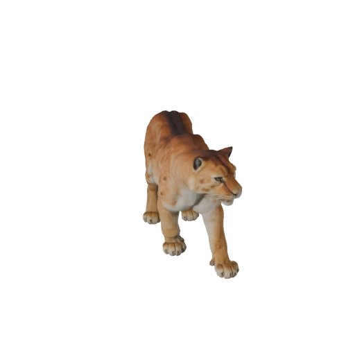 Cougar 3D Model for Blender - PBR Asset with Textures | Royalty-Free