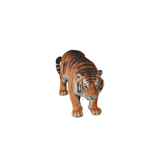 High Poly Siberian Tiger 3D Model - Detailed STL Asset for Printing