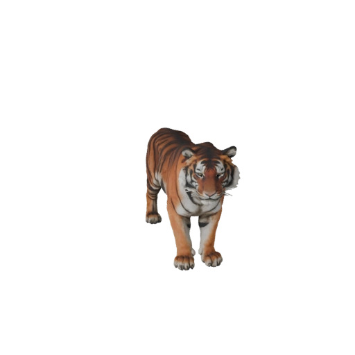 Реалистичная 3D модель бенгальского тигра - rigged PBR ассет для игр