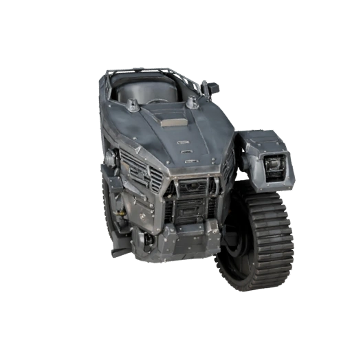 High Poly Apc 3D Model for Studio Renders PBR Asset