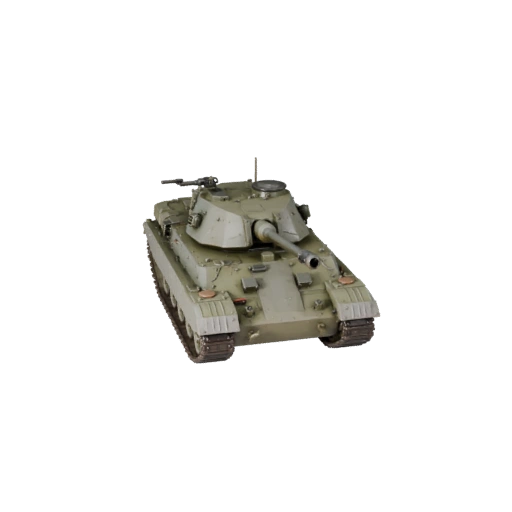 Modelo 3D de Tanque para Blender e Jogos - Asset PBR Realista