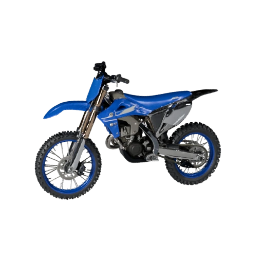 Yamaha Inspired Dirt Bike 3D Model - Game Ready PBR