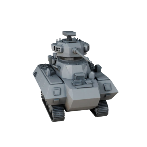 Low Poly Zerstörer-Kriegsschiff 3D Modell für Unity & Unreal