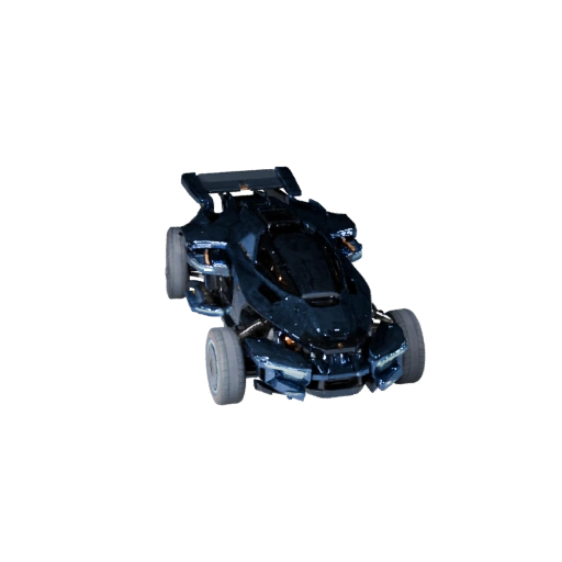 3D модель ховербайка для Blender и игр - Реалистичный PBR