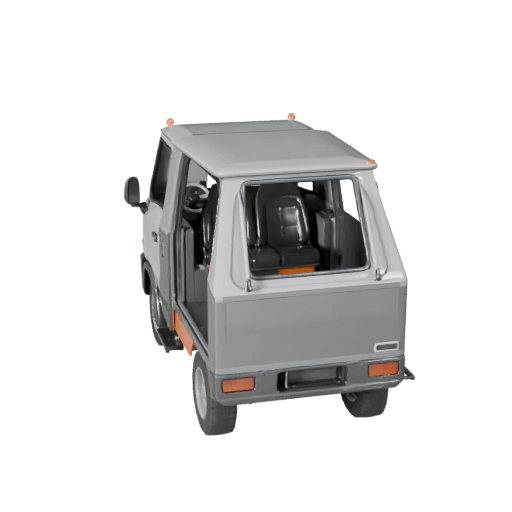 Tow Truck 3D Model for Unity - Low Poly Game Asset