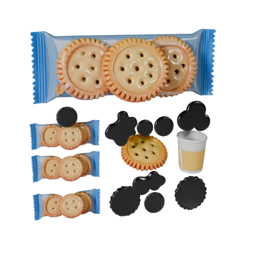 Verpackte Lebensmittel