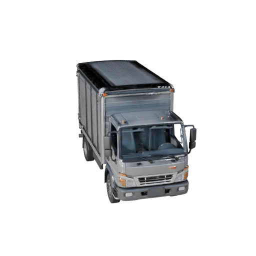 Game Ready Flatbed Truck 3D Model for Realtime Use