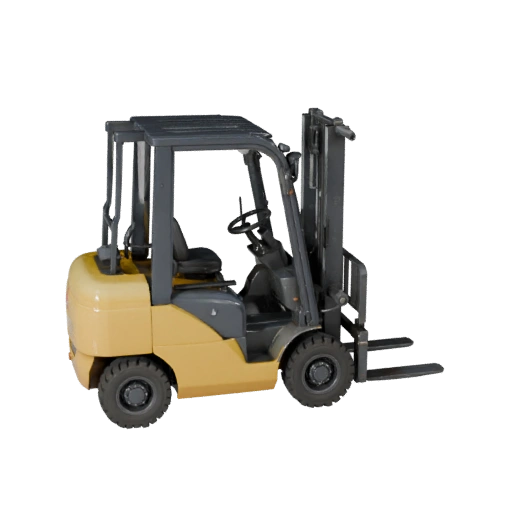 Forklift Loader 3D Model for Unreal Engine - Game Ready