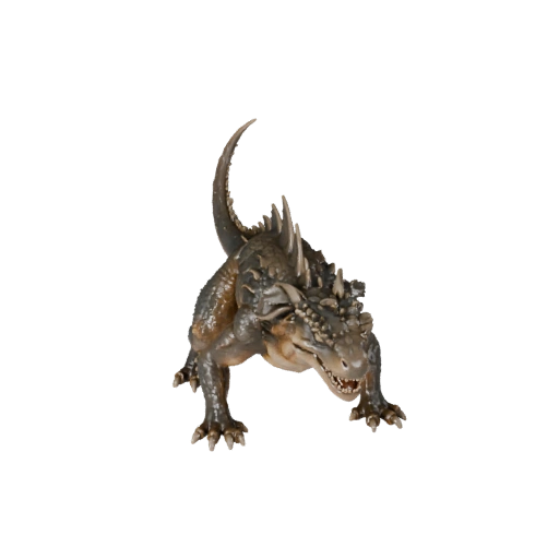 Modelo 3D de Lagartixa para Blender - Asset PBR com Texturas | Livre de Royalties