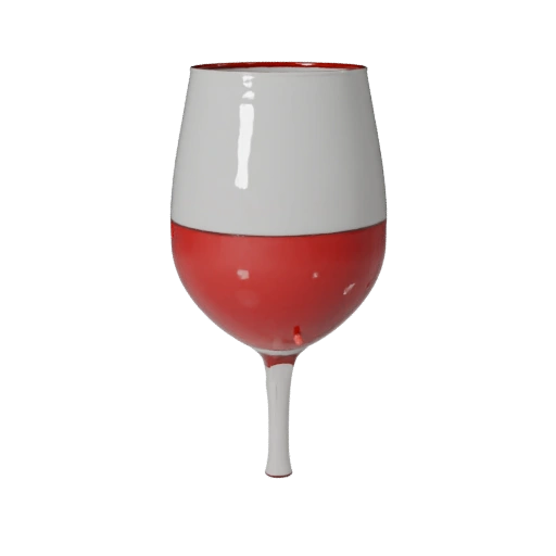 Asset 3D de Taça de Vinho para Páginas de Lojas Online