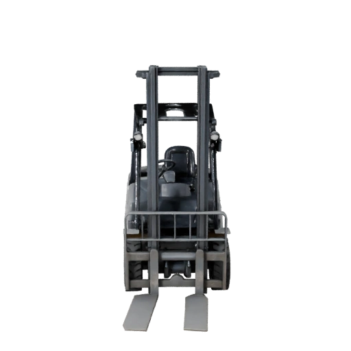 Forklift Loader 3D Model for Unity - Low Poly Game Asset