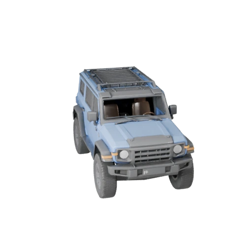 Auto Blindato 3D Model per Unreal Engine - Asset Pronto per il Gioco