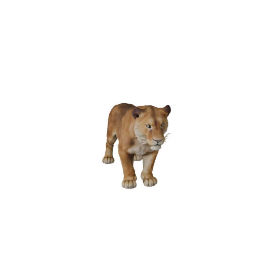 Lioness 3D Model for Blender - PBR Asset with Textures | PBR