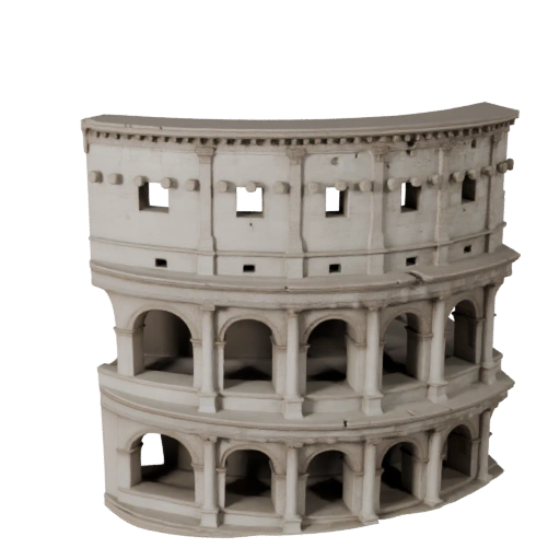 High Poly Colosseum 3D Model for Archviz for Architecture