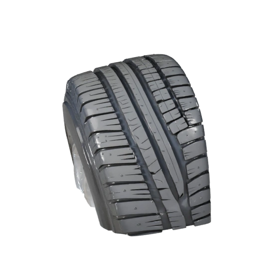 Car Tire 3D Model for Unreal Engine - Game Ready Asset